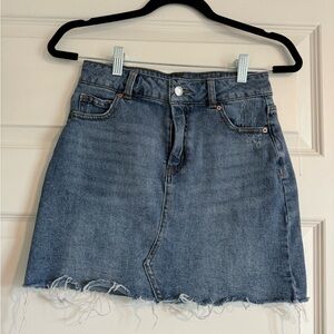 Jean Mini Skirt